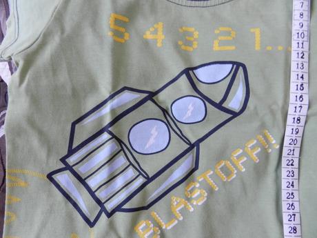 Tričko krátký rukáv raketa, marks & spencer,98