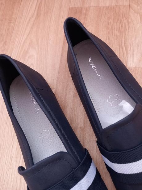 08 - modro-bílé baleríny vel. 39 - n.o.v.é, 39