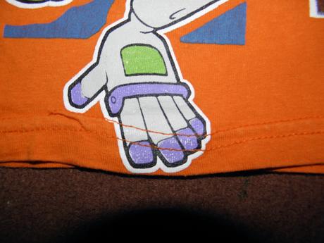 Oranžové tričko s rakeťákem zn. disney vel.98, disney,98