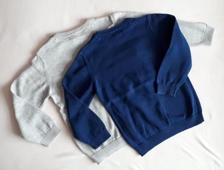 2x svetřík - bagr a traktor, vel.92, zn.baby club, baby club,92