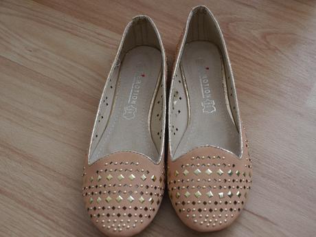 Ruzove balerinky vel.38, 38