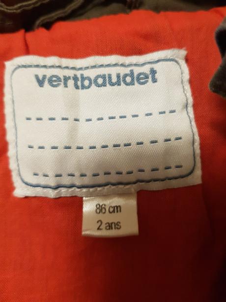 Dívčí bunda, značky vertbaudet, vel. 2 roky(86cm)., vertbaudet,86