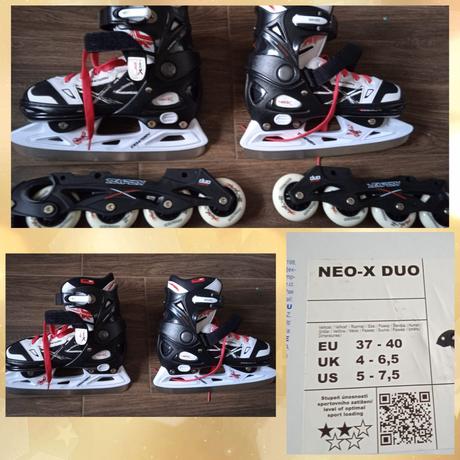 Brusle - led/kolečka, 