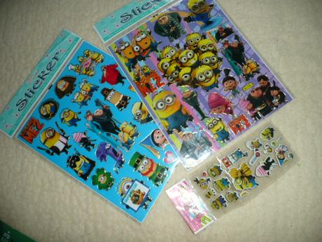 Samolepky mimoni minnions sada, 