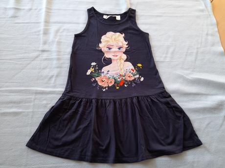 2 x letní šaty, ham, vel 122/128, h&m,122