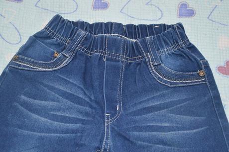 134 praktické elastické džíny rifle na gumu, 134