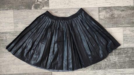 Sukně dívčí vzhled kůže 4-6r.(110-116), h&m,110