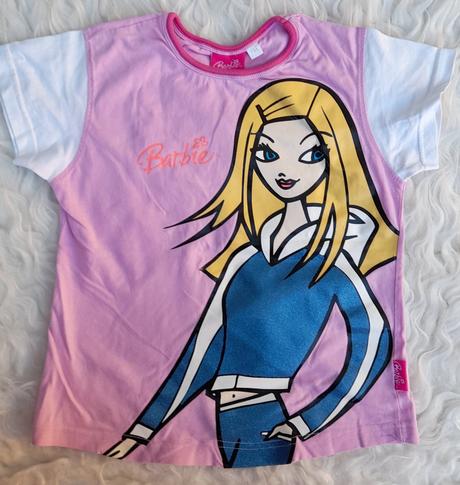 Tričko s barbie  8-9 let, disney,134