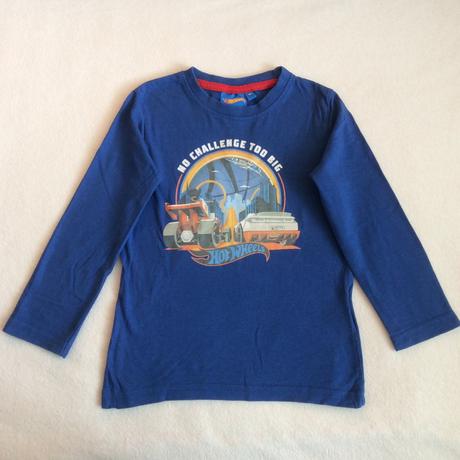 Bavlněné tričko ,,hot wheels" 98/104, 98