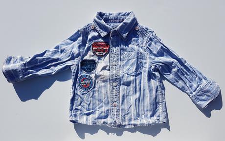 D131 chlapecká košile s dlouhým rukávem vel. 86, cherokee,86