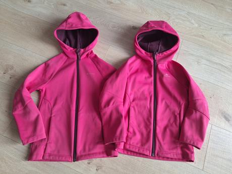 Softshelové bundy 5 a 6 let, quechua,116