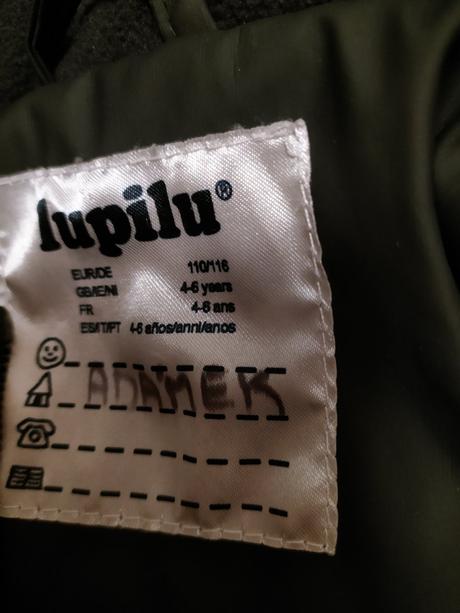 Bunda do deště 110/116, lupilu,110