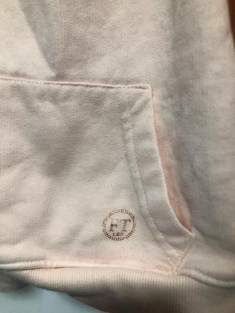 Meruňková mikina s kapucí, 98