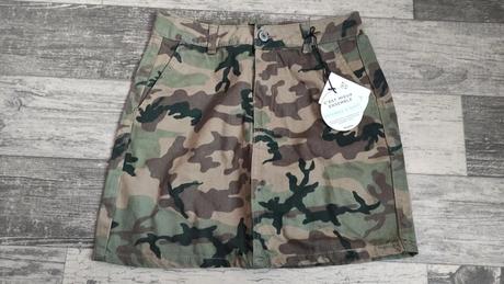 Džínová mini sukně dívčí maskáč 8-11r(128-140), denim,128 / 134 / 140