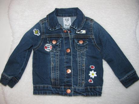 Elastická džínová bundička v.9-12 měs., denim co,80