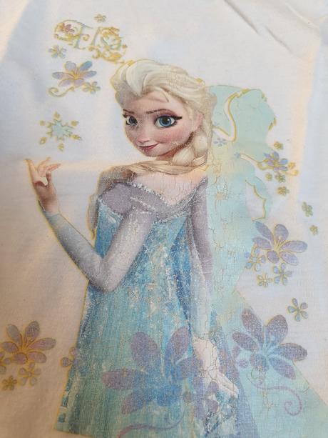 Dívčí triko s elzou, 128