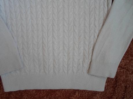 Fialový svetr svetřík h&m, h&m,110