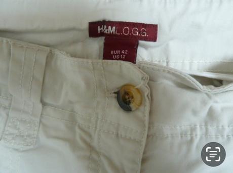 Kalhoty & pláťáky h&m vel. 42, h&m,42