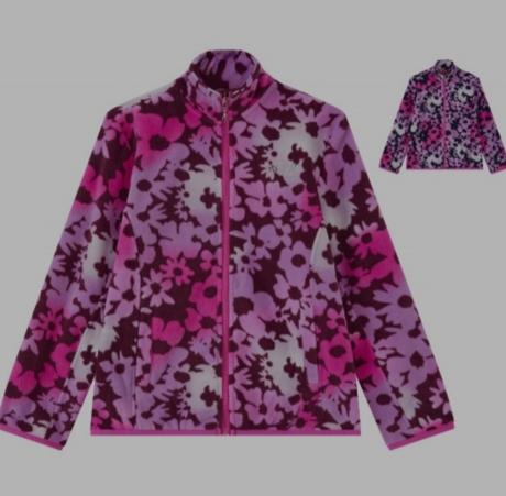 Dívčí flísová mikina wolf, wolf,98