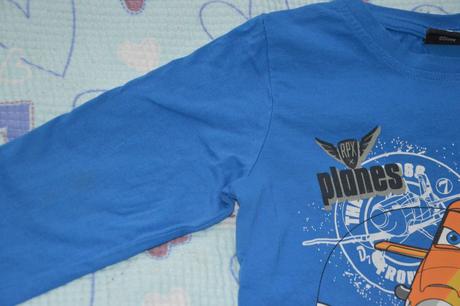 116 122 disney letadla triko dlouhý rukáv, disney,122