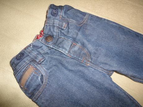 Krásné slim riflíky next, vel. 1,5-2 roky, next,92