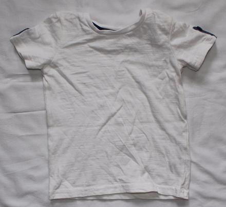 C189. bílé tričko 3-6 měs., george,68