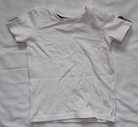 C189. bílé tričko 3-6 měs., george,68