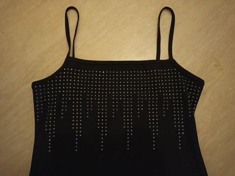 Černé šaty internacionale s/m, s