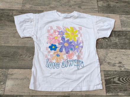 Triko kr.rukáv dívčí 116/122, 116