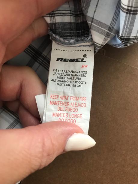 Ob/košile - v.2/3 roky, rebel,98