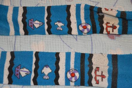 104 tyrkysové punčošky s lodičkami, 104