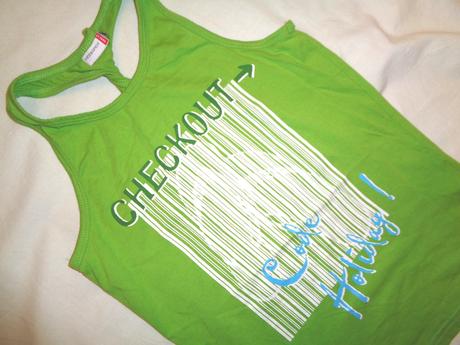 Super svítivě zelené letní tílko, nkd,158 / 164