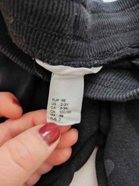 Tepláky 98-104, h&m,98