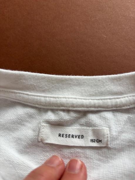 Triko bílé - v.152, reserved,152
