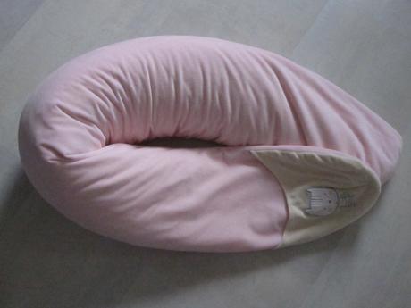 Sametkový růžový velký polštář, 