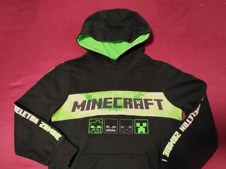 Minecraft mikina 146/152, c&a,146