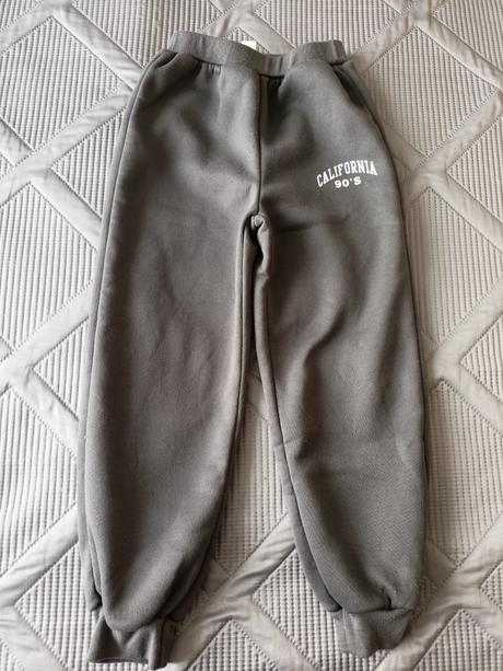 2x podzimní tepláky, 128/134, 134