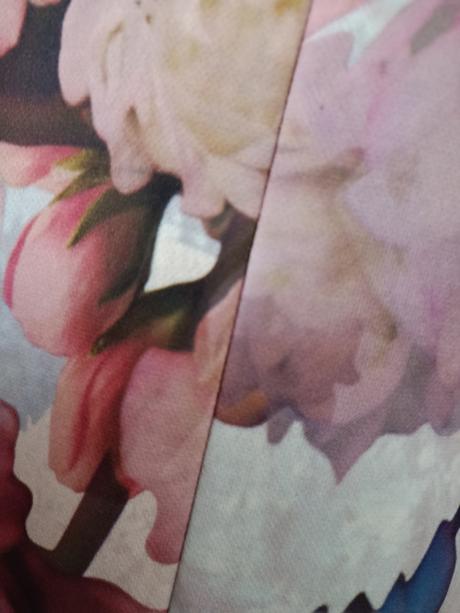 Květované šaty, h&m,s