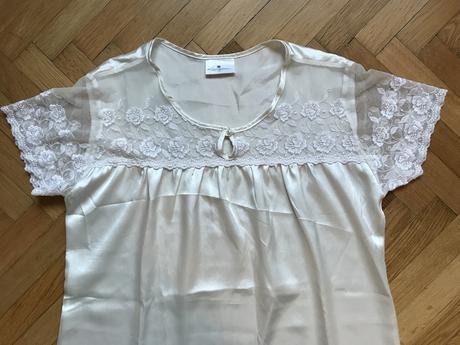 Dámská saténová noční košile, c&a,42