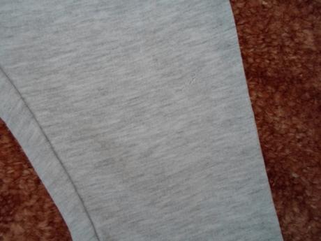 Šedé tepláky tepláčky kalhoty, 86