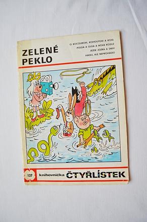 Dětský časopis čtyřlístek 127/ zelené peklo,