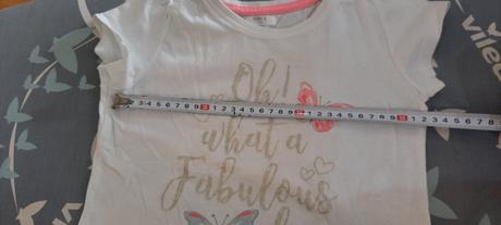 2x dívčí tričko značky pepco a girls, vel. 122., pepco,122