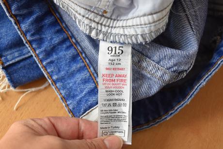 Sukně vel. 12 let, denim co,152