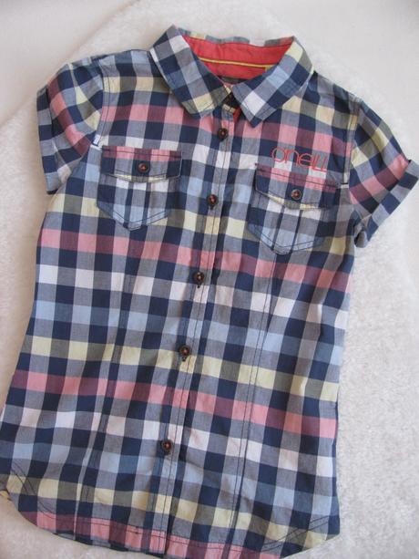 Skvělá károvaná dívčí košile o'neill, o'neill,152