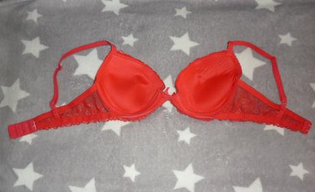 Červená super push-up podprsenka new yorker, new yorker,75b