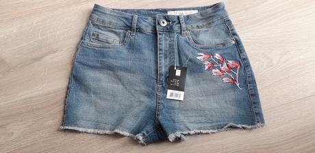 1294 - džínové kraťasy, esmara,36