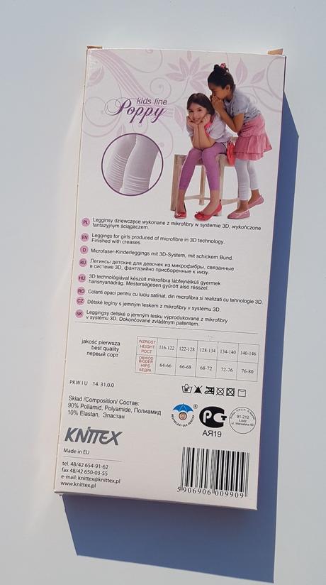 M63	dívčí silonkové legíny vel. 140-146, 140 / 146