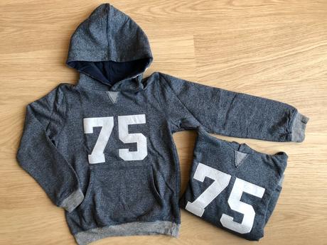 2x mikina 75, dvojčata, 122