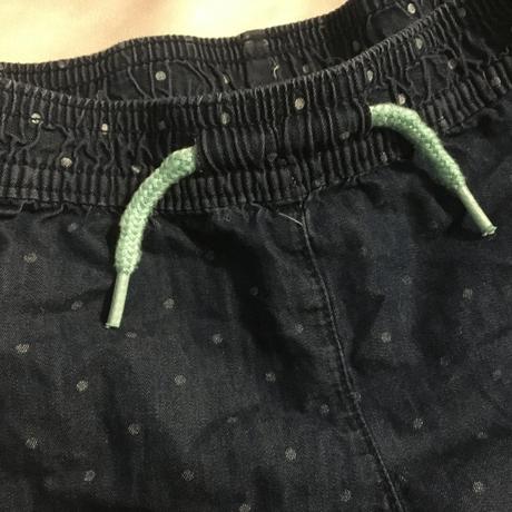 Vel. 92 tenké šortky s puntíkem, 92