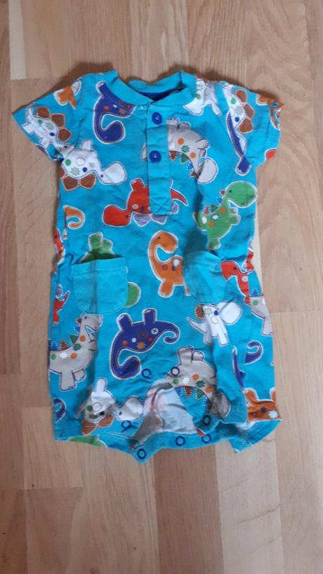 Modrý letní overal s dinosaury, tu,62